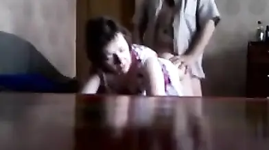 Russian Wife Cheats with Lover