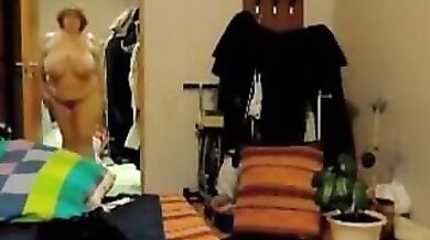 Mature Woman's Huge Boobs