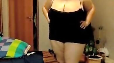 Mature Woman's Huge Boobs