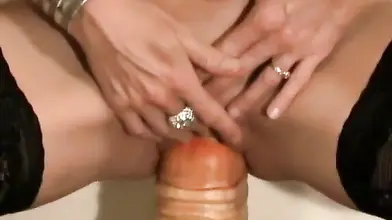 Pierced MILF's Toy and Fisting Frenzy