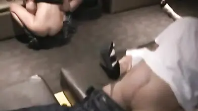 Masked MILF Fisting Orgy