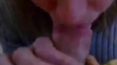 Mature Wife's Homemade Blowjob