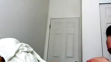 Asian Mature Gives Post-Massage Blowjob