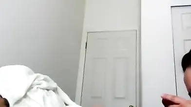 Asian Mature Gives Post-Massage Blowjob