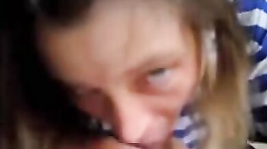 Mature Woman Enjoys Cum