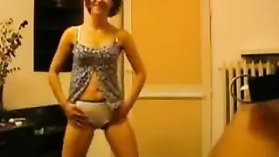 Hot Mature Wife's Bedroom Strip