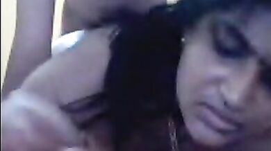 Indian Aunty's Webcam Anal Tease