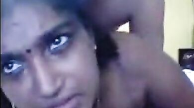 Indian Aunty's Webcam Anal Tease