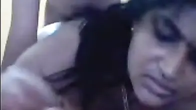 Indian Aunty's Webcam Anal Tease