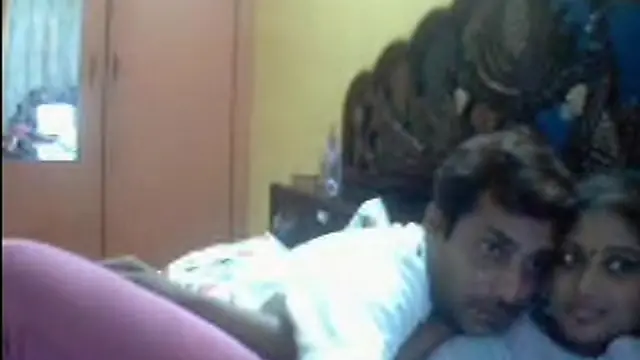 Indian Aunty's Webcam Anal Tease