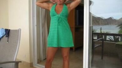 Mature Wife Strips on Hotel Balcony