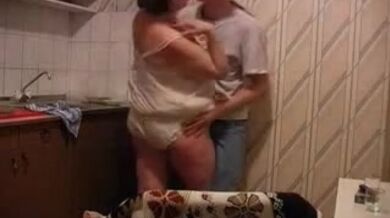 Mature Couple's Intimate Moment