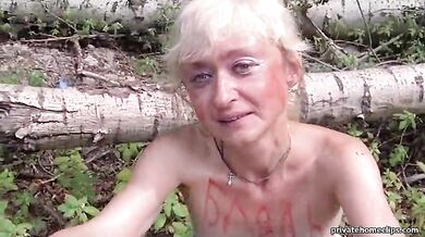 Mature Russian Woman Sucks Fat Chopper