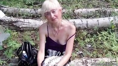 Mature Russian Woman Sucks Fat Chopper