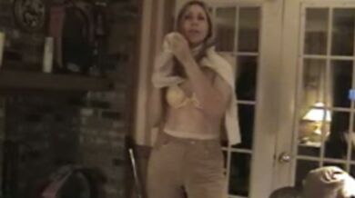 Mature Wife Strips for Husband