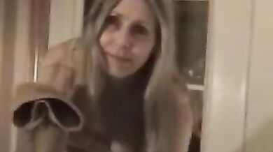 Mature Wife Strips for Husband