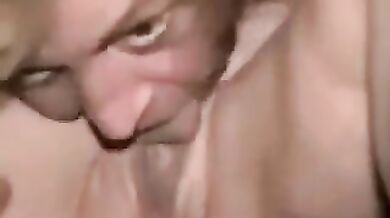 Wife Licks Amateur Lesbian's Pussy