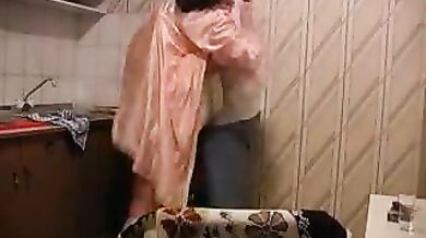 Co-ed Fucks BBW Grandma