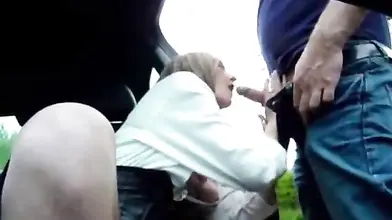 Hidden Camera Captures Car Park Sex