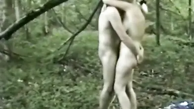 Swinger Wife Fucks Friend in the Forest