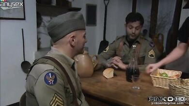 Soldier Boys Watch Busty Mature Ladies