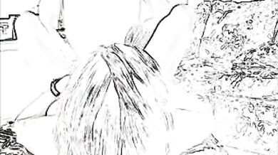 Mature Couple's Passionate Doggy Style