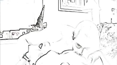 Mature Couple's Passionate Doggy Style