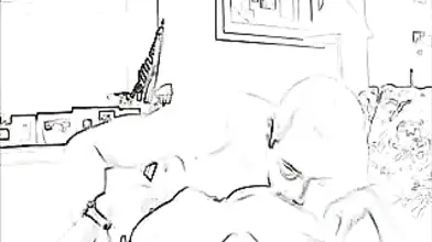 Mature Couple's Passionate Doggy Style