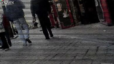 Blonde Seductress Charms Men with Her Assets