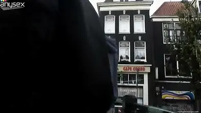 Blonde Seductress Charms Men with Her Assets