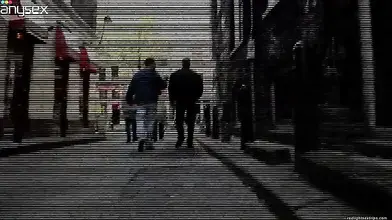 Blonde Seductress Charms Men with Her Assets