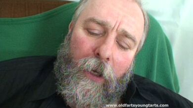 Mature Brunette and Blonde 18-Year-Old Check Out Grandpa's Dick