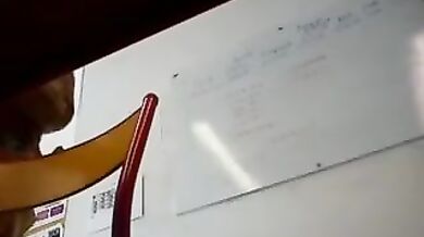 Sexy Teacher Caught on Camera