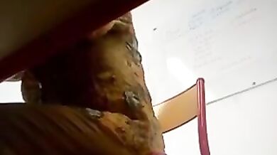 Sexy Teacher Caught on Camera