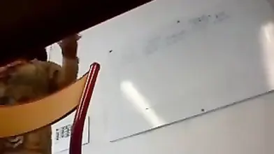 Sexy Teacher Caught on Camera