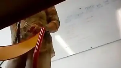 Sexy Teacher Caught on Camera