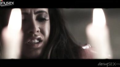 Blonde MILF Hottie in Latex