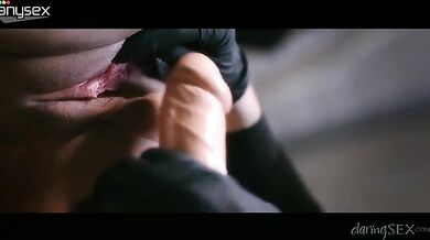 Blonde MILF Hottie in Latex