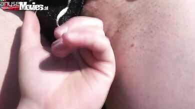 Plump Amateur MILF Outdoor Sex