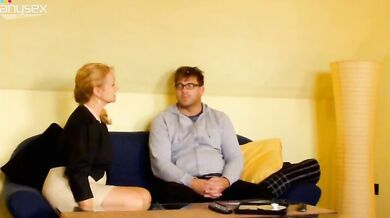 Nerd Seduced by Classy Blonde MILF