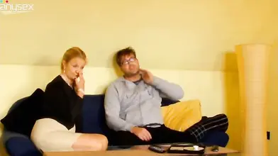 Nerd Seduced by Classy Blonde MILF