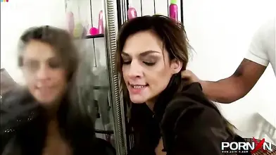 Mature Brunette Mom Enjoys Deepthroat