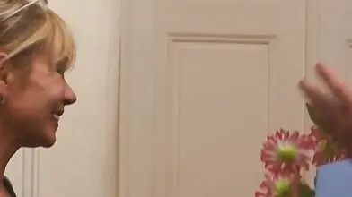 Mature Housewife Wins Pussy Licking Prize