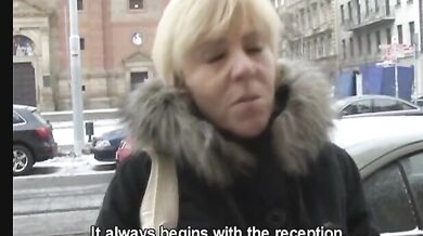 Blonde Mom's Cash POV Blowjob