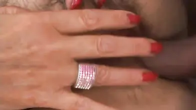 Mature Redhead and Young Stud Get Rough