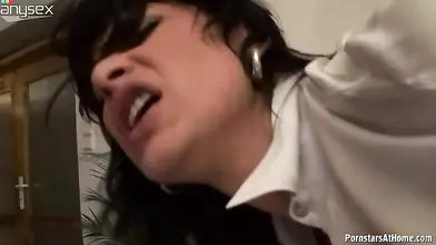 Horny MILF Pulls Pants Down for Young Guy