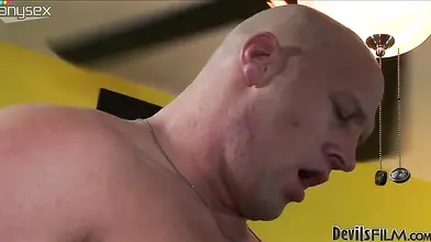 Blonde Cougar Takes Hard Shaft