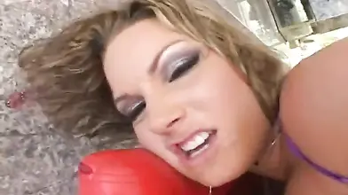 Milf Gets Holes Smashed Hard