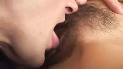Mature Redhead's Hairy Cunt Licked