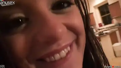 Cute Brunette MILF Dani Teases